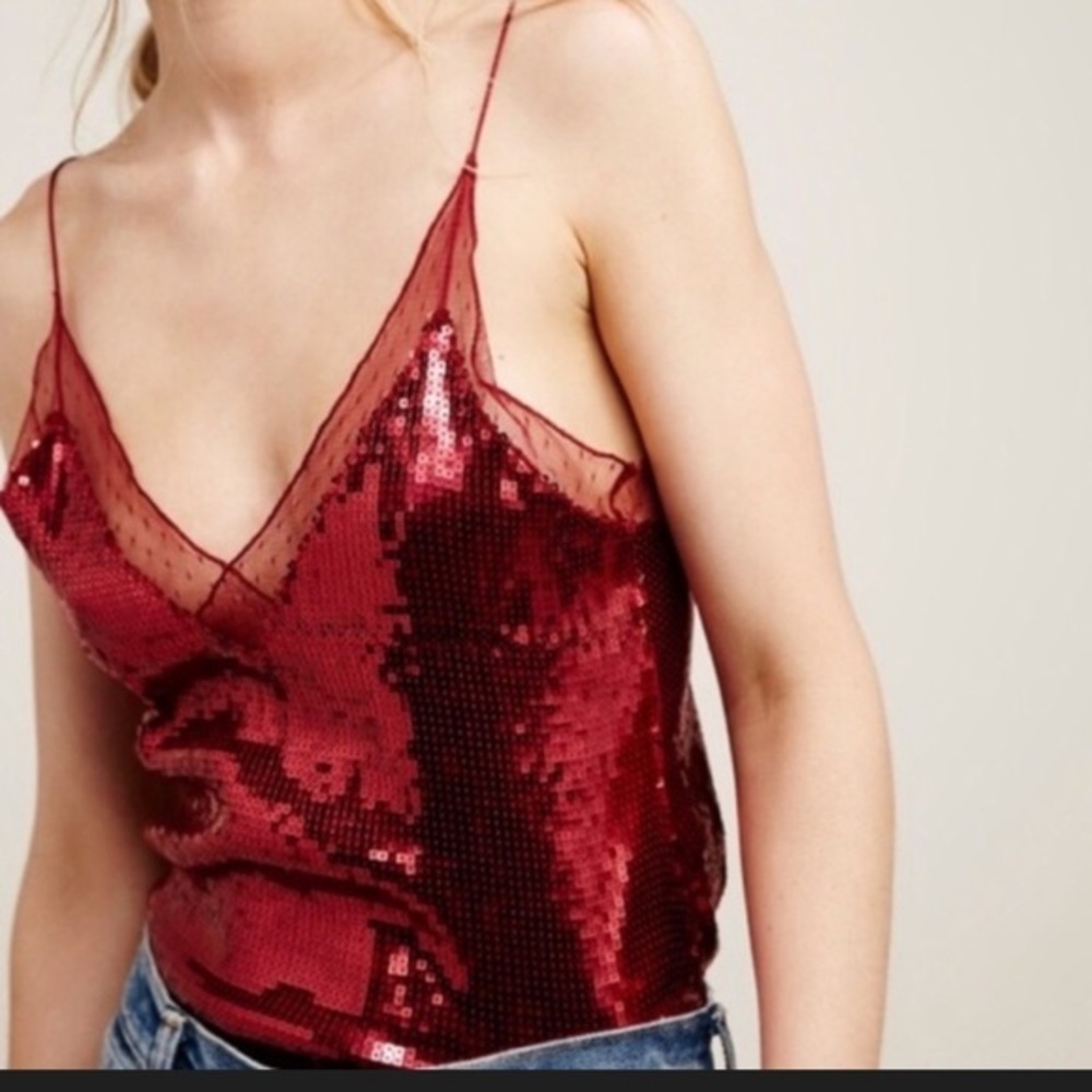 Free People Sassy Cami Wine small
NWOT
